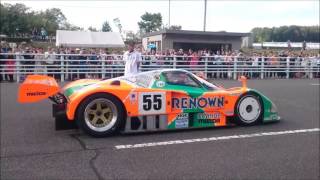 Mazda 787B THE BEST Raw Sound Flyby Compilation  The Miyoshi Proving Ground Mazda 50th 2015 [upl. by Arimak80]