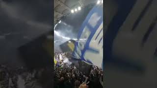 SS Lazio  Porto 21 europaleague 07112024 ultraslazio tifosi pyrotehnik [upl. by Yeznil153]