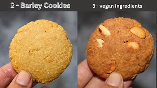 Barely cookies for weight loss No sugar No butter No baking powder Healthy 3 vegan ingredients [upl. by Adna]