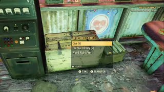 Where to Find the Responder Supply Caches in Morgantown Trainyard  Fallout 76 [upl. by Florencia]