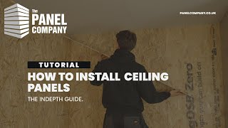 Ultimate Guide to Installing PVC Ceiling Panels  Complete StepbyStep Tutorial  The Panel Company [upl. by Cherida536]