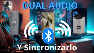 Dual Audio 2024 Conectar dos Altavoces Bluetooth desde un mismo android [upl. by Nallak]