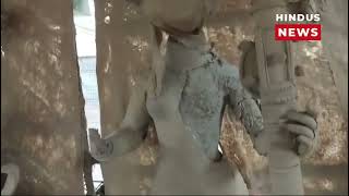 Breaking News Durga idol vandalized in Hooghly district of West Bengal India।।Hindus News [upl. by Annuahsal632]