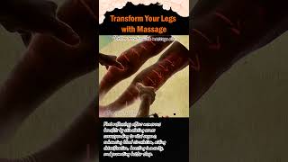 Transform Your Legs with Massage LegMassage BeautifulLegs LegCare QuickTutorial LegHealth [upl. by Carnes657]