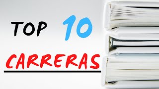 CARRERAS universitarias con más SALIDAS en ESPAÑA  Carreras UNIVERSITARIAS con mayor FUTURO laboral [upl. by Squire]