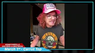 How Carrot Top Deals With Constantly Being Recognized [upl. by Eelah]