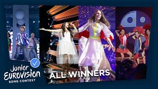 All winners of the Junior Eurovision Song Contest 20182003 [upl. by Gay]