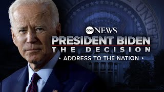 LIVE Pres Biden addresses the nation for the first time since dropping out of 2024 race [upl. by Eineeuq]