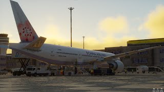 X Plane 12  Taoyuan Airport → John F Kennedy Airport  Arrival part  A Pilots Life  Vatsim [upl. by Herve995]