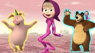 Masha and the Bear 2024  Dame Tu Cosita Cover MUSIC VIDEO [upl. by Athallia]