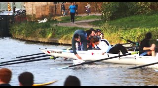 Cambridge Bad Rowers  near fatal head on collision [upl. by Mollie803]