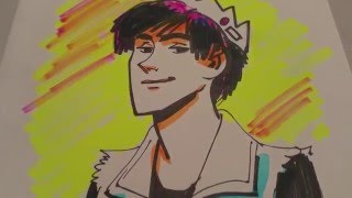 Watch Artist Veronica Fish Draw Jughead [upl. by Atnoid399]