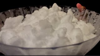 JANAE’S BOWL CREATION BONUS  MY FAV BOWL  DENSE REFROZEN BLENDED ICE  asmr iceeating [upl. by Eeryt]