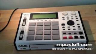 Do I have the MPC 1000 Pad Upgrade   MPCStuffcom [upl. by Yadroc81]