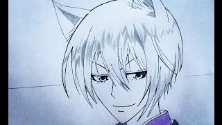 How to draw Tomoe from kamisama kiss [upl. by Toft261]