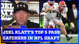 Klatt ranks his Top 5 Pass Catchers in the 2024 NFL Draft [upl. by Valenba]