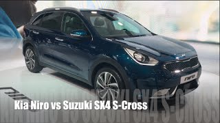 Kia Niro 2016 vs Suzuki SX4 SCross 2016 [upl. by Al179]