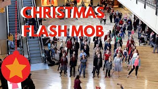 Christmas flash mob [upl. by Eesdnil]