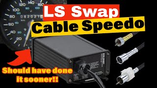 LS Swap VSS to Cable Speedometer using Dakota Digital Cable drive converter box [upl. by Jeth]