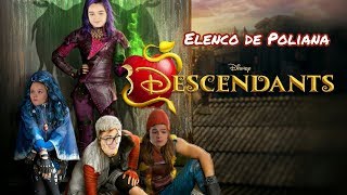 Descendentes o filme completo parte 1  versão elenco de Poliana [upl. by Alaehcim]