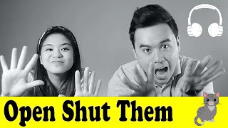 Open Shut Them  Family Sing Along  Muffin Songs [upl. by Jezebel]