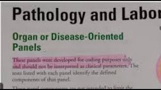 Organ or Disease Oriented Pathology and Laboratory medical coding medicalcoding medicalcoder [upl. by Nahte]