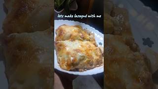 My special recipe of lasagne food shorts [upl. by Matthei762]