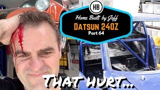 That hurt  Home Built Datsun 240z part 64 [upl. by Ydde50]