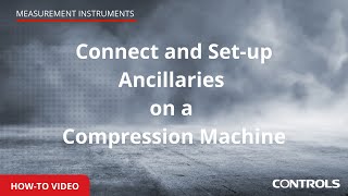 Howto connect and setup ancillaries on a Compression Machine [upl. by Siramay]