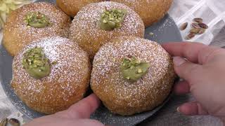 BOMBOLONI Sofficissimi e Leggerissimi con CREMA DI PISTACCHIO [upl. by Anoj]