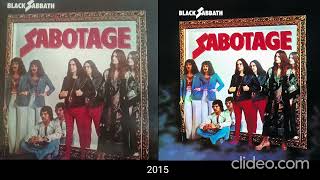 Black Sabbath  Sabotage Vinyl collage [upl. by Nealson]