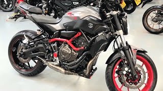 Yamaha MT07 Walkaround [upl. by Drwde235]