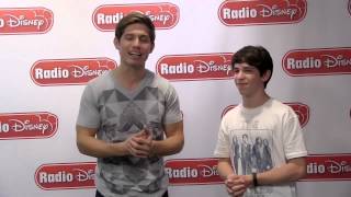 Zachary Gordon from quotDiary of a Wimpy Kid Dog Daysquot Summertime Quiz  Radio Disney [upl. by Akcirret]