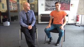 berkoff discussion with student [upl. by Areemas]