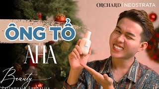 Neostrata Oily Skin Solution AHA 8  Tẩy da chết hoá học đẳng cấp  Orchard Beauty [upl. by Natsirhc244]