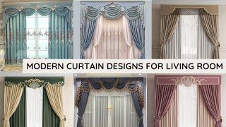 Modern Curtain Design Ideas for 2024 Living Room Interior Aesthetics with Stylish Home Decor Parda [upl. by Wallache]