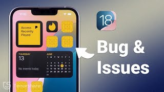 iOS 18 Bug amp Issues  How to Downgrade iOS 18 to 17 on iPhone [upl. by Ahsiekam]