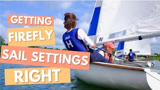 The Firefly  Sail Settings  With British University Sailing Champion [upl. by Oiragelo7]