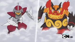 Pokemon Battle  Bisharp vs Emboar  Throh vs Excadrill [upl. by Bonacci323]