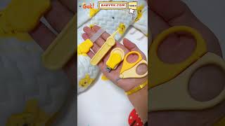 Cant Find Safe Nail Scissors for Your Baby Try Our Baby Nail Scissors Set [upl. by Colwen]