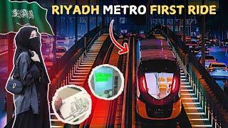 Riyadh METRO 🚇  Important Things You Should Know Before the Ride [upl. by Aninahs]