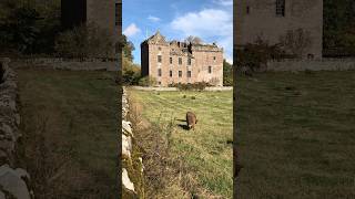 Autumn sunshine Huntingtower Castle perthshire scottishcastles scottishhistory huntingtower [upl. by Arykahs150]