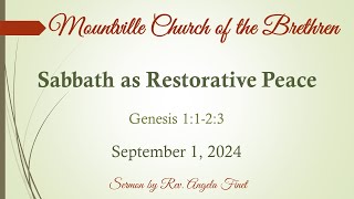 Worship Service at Mountville Church of the Brethren on September 1 2024 [upl. by Smart]