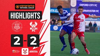 📺 HIGHLIGHTS  25 Nov 23  Oxford City 22 Harriers [upl. by Ob]