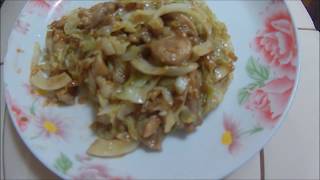 Stir Fry Chicken Cabbage [upl. by Haya60]