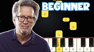 Tears In heaven  Eric Clapton  Beginner Piano Tutorial  Easy Piano [upl. by Ylenats393]