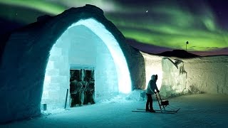 Ice Hotel in Sweden  the Original [upl. by Eisiam862]