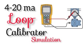 How to simulate 420ma signal with Loop Calibrator  Loop Checking  Part 13 [upl. by Essilec]