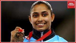 Gold Quest At Rio Dipa Karmakar Makes To Final Of Vault In Gymnastics [upl. by Lesly866]