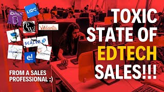 Think twice before you join an edtech Reality of edtech sales [upl. by Alicea]